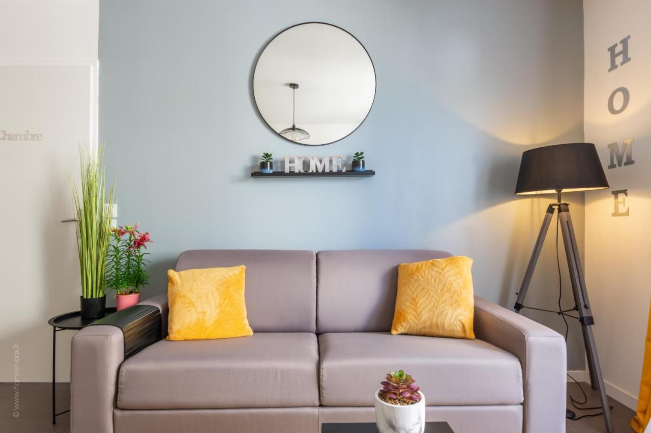 The Sunshine- Appart Cosy Proche Paris-Disney Avec Parking Prive Dans Residence Meaux Exterior foto